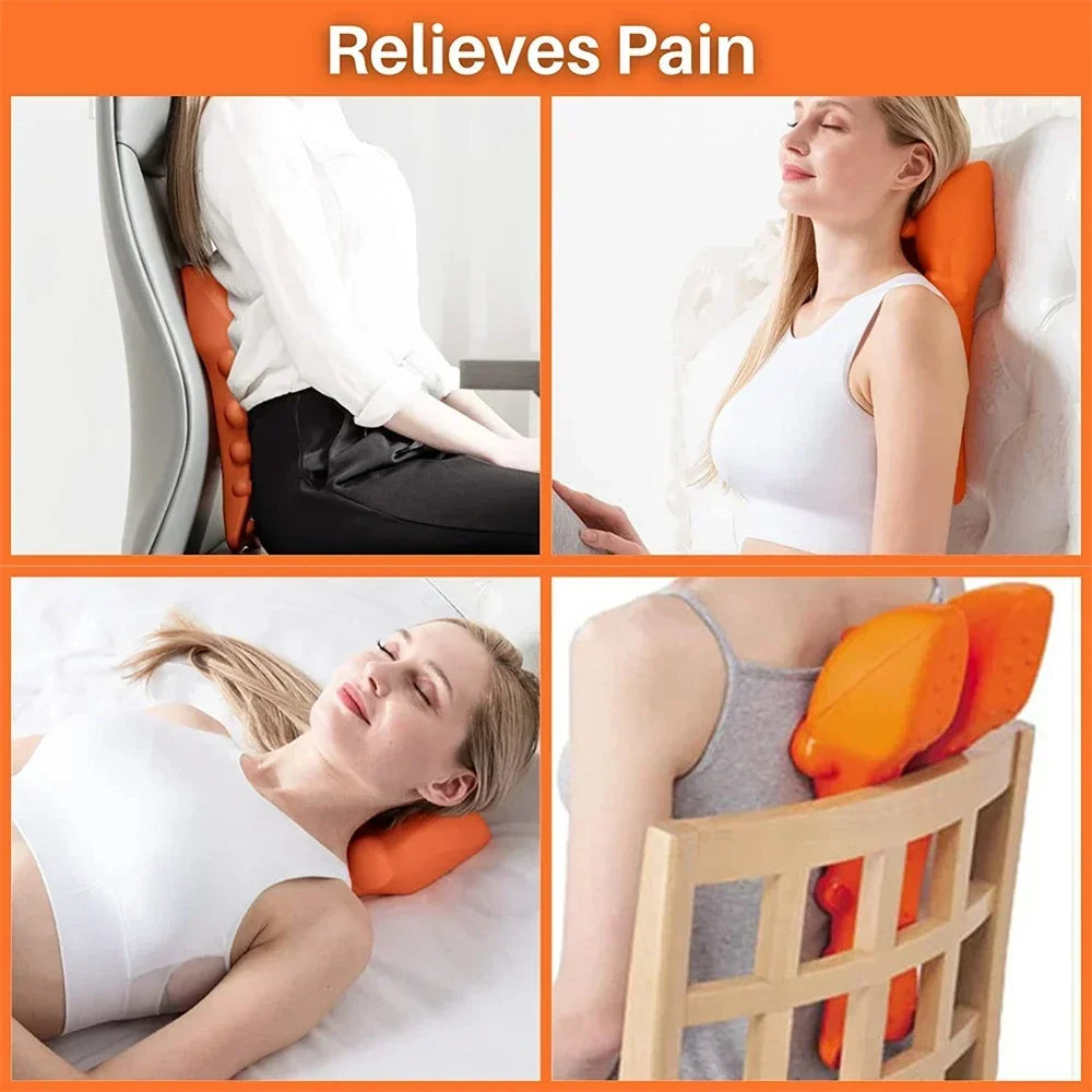 Relajador Cervical Nucarna - formas de uso para aliviar la tensión de cuello y espalda
